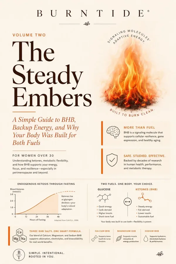 The cover of Burntide companion guide Volume Two, The Steady Embers